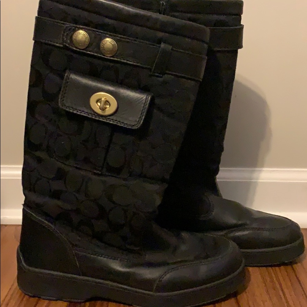 Coach winter boots